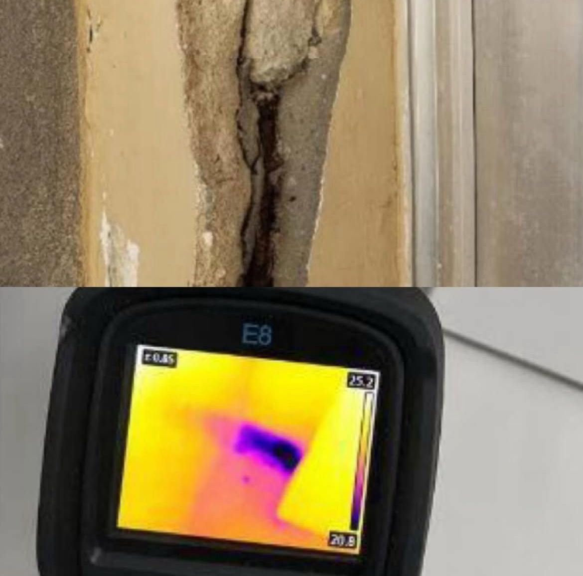 Termografia de Trinca